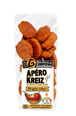 Biscuits Apéro Breizh Mex 120g