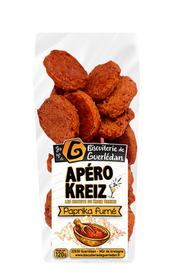 Biscuits Paprika fumé 120g