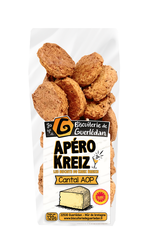 Biscuits Apéro Cantal AOP 120g