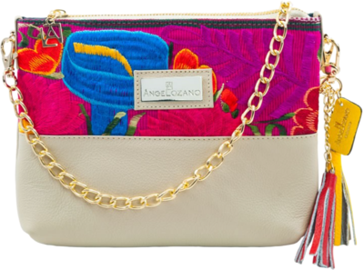 Leather bag Arena Telar Beige Leather bag Arena Telar Beige