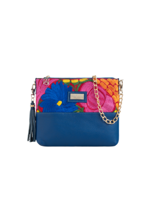 Leather bag Arena Telar Azul Leather bag Arena Telar Azul