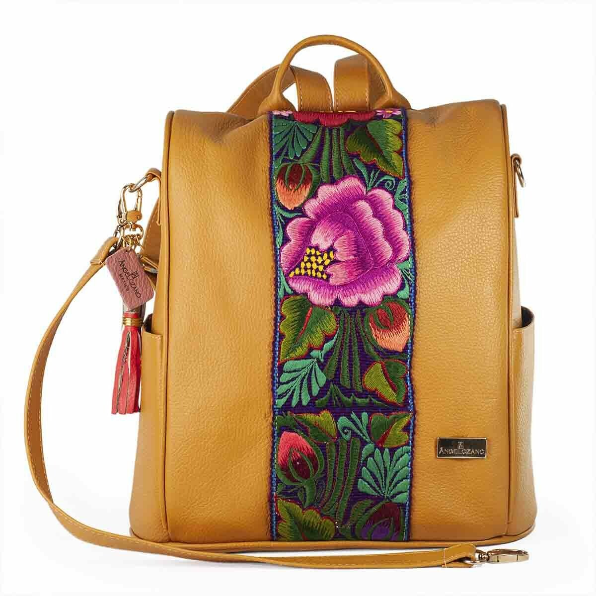 Maria leather backpack
