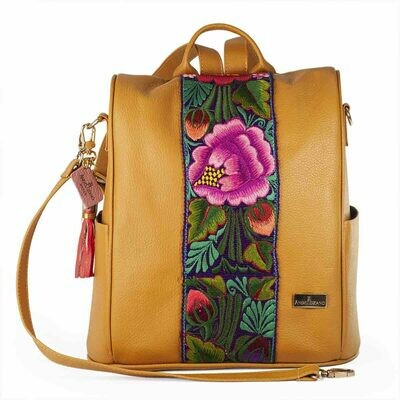 Maria leather backpack