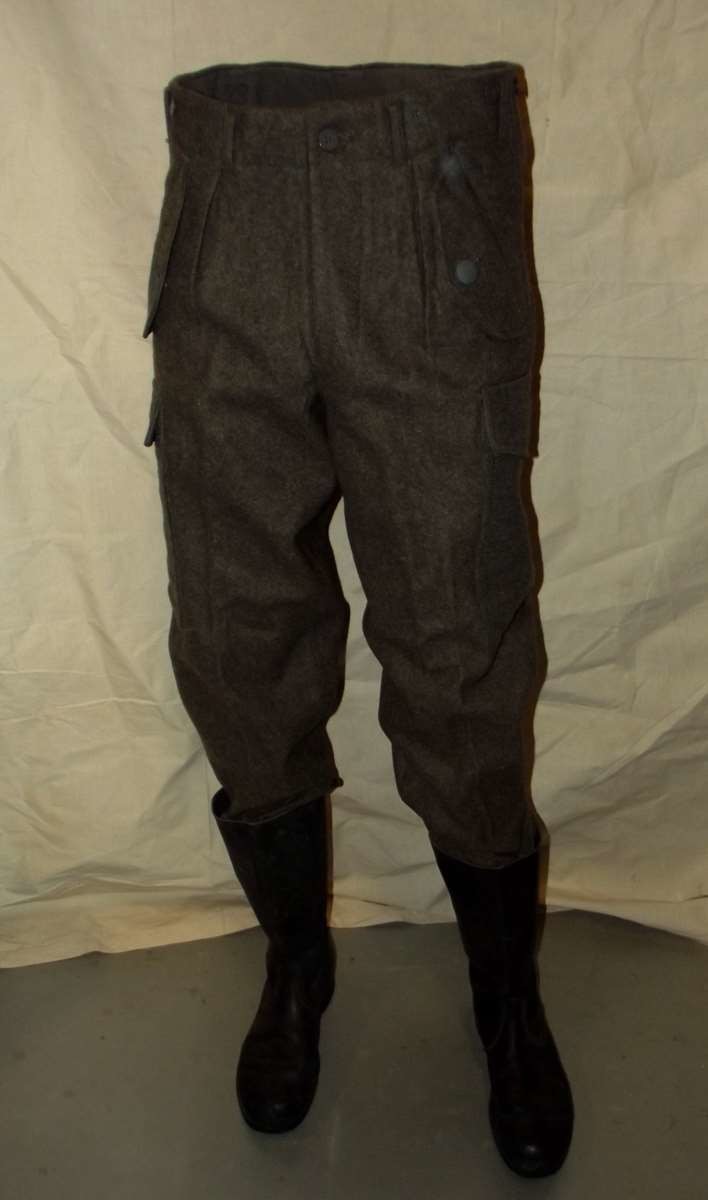 Pantalon militaire en laine militaire suédois de l'armée