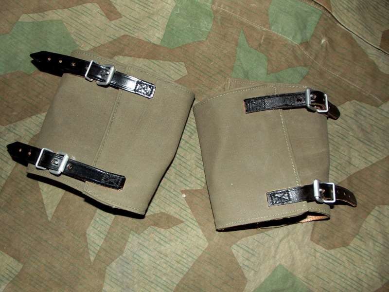 Guêtres Allemande Type WH WW 2 tenue 1944 (reenactors modèle 56 Bundeswehr)