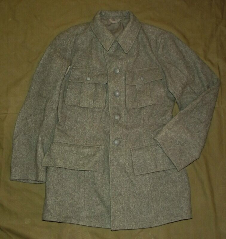 Vareuse Suèdoise laine Feldgrau M39 Datée 1940 à 1953 .Taille 96