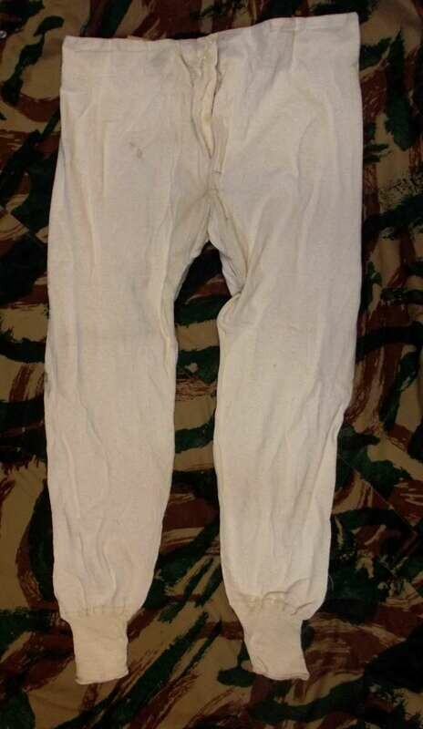 Caleçon long coton 1954 Armée Française Indochine -Algérie Taille 3