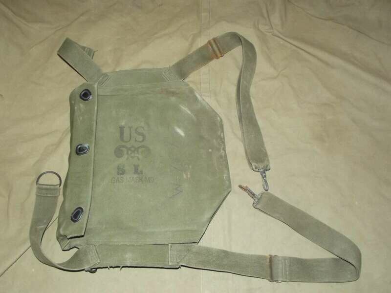 Sac Musette  étui M-9  us Débarquement amphibie. Corée, Vietnam.
