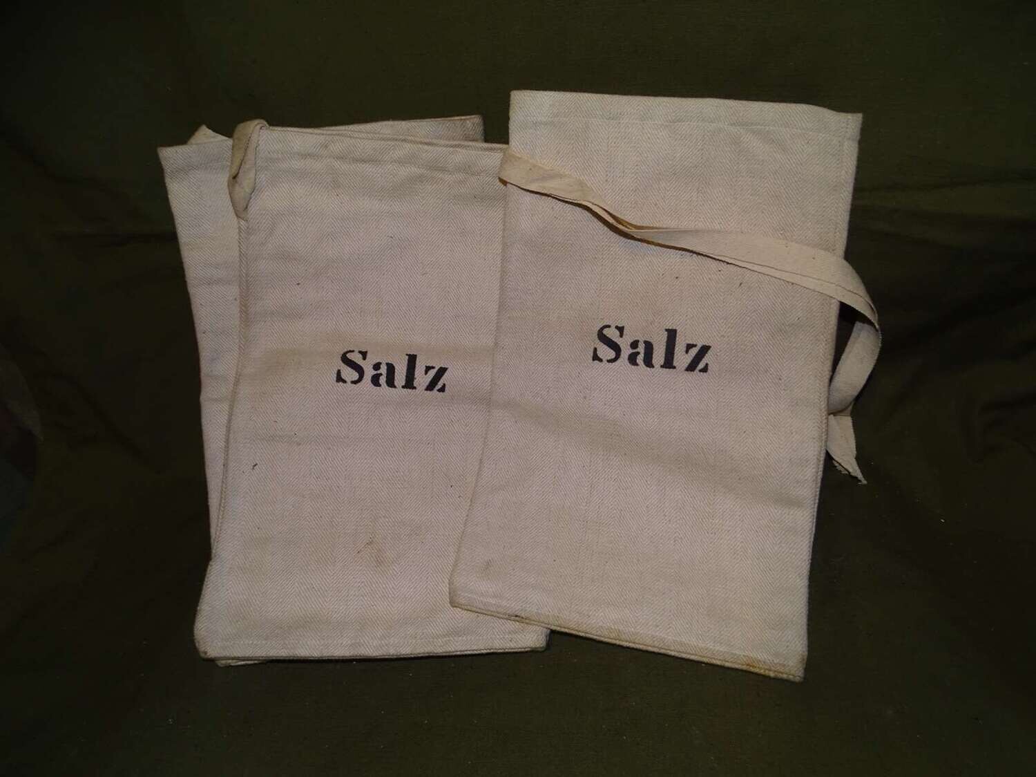 Sac Toile "Salz" ancien.