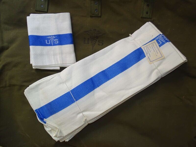 Serviette  US MD towel ,  stock NOS .