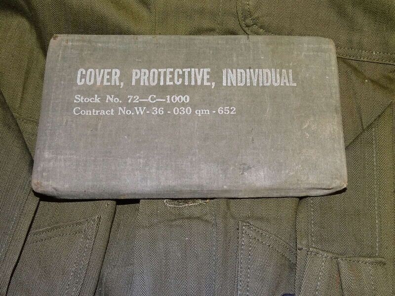 Couverture anti gaz US 1943 Cover Protective Individual 72-C-1000