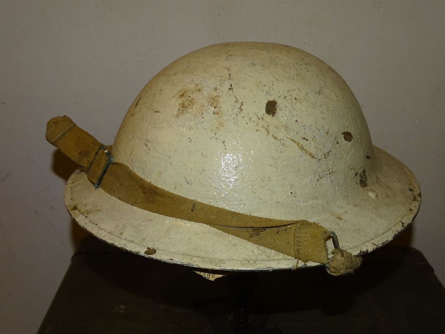 Casque Anglais  Mark II  8th armée /Israël Tsahal guerre de 6 jours 1967