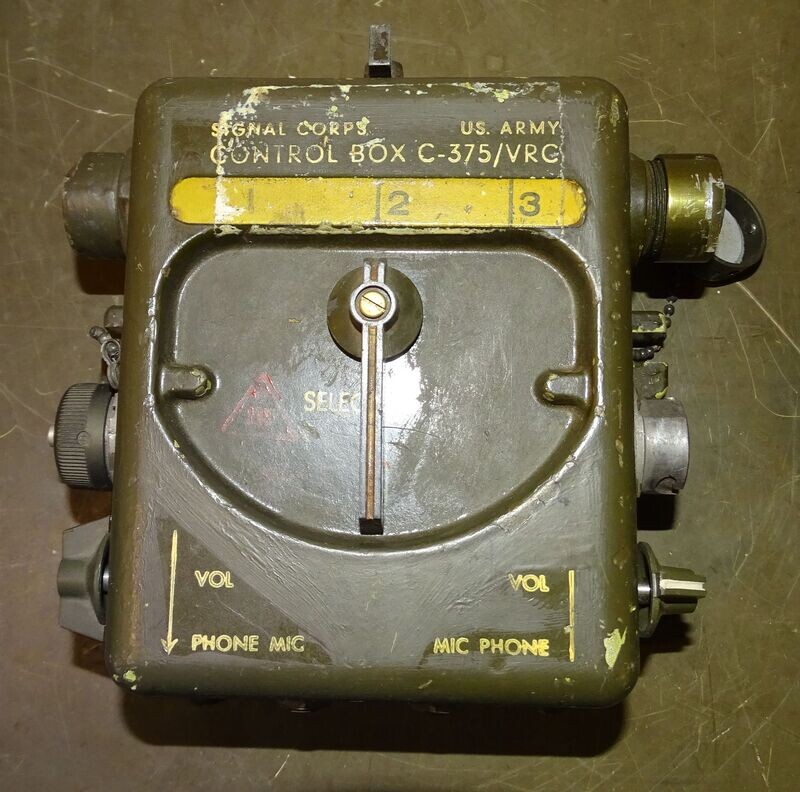 Control Box C-375/VRC intercom radio US