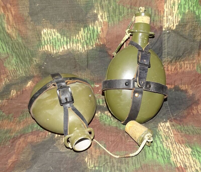 Gourde armée Tchèque Vintage 1950/70's aluminium stock Nos.