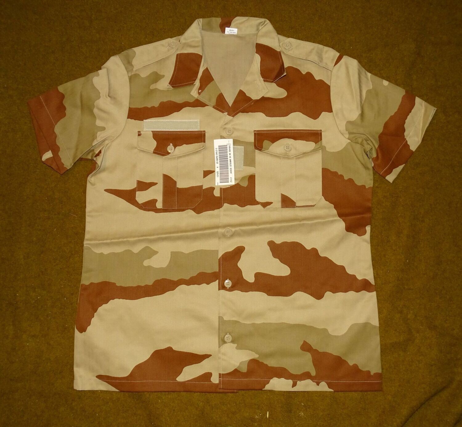 Chemise CAMO  Daguet 2000's neuve Taille 41/42