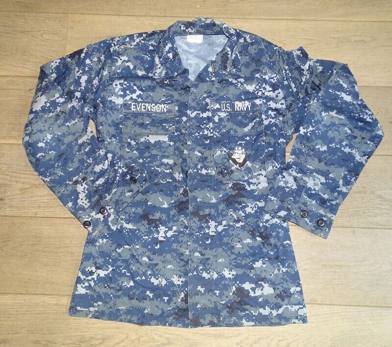 Veste USN  US-NAVY  Pixel Small-Long