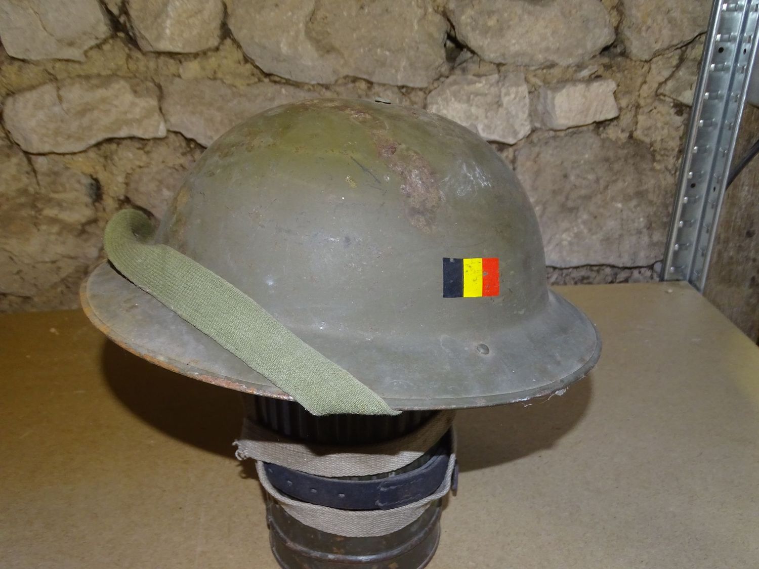 Casque Mark II FN49 Belge 1952 taille 55