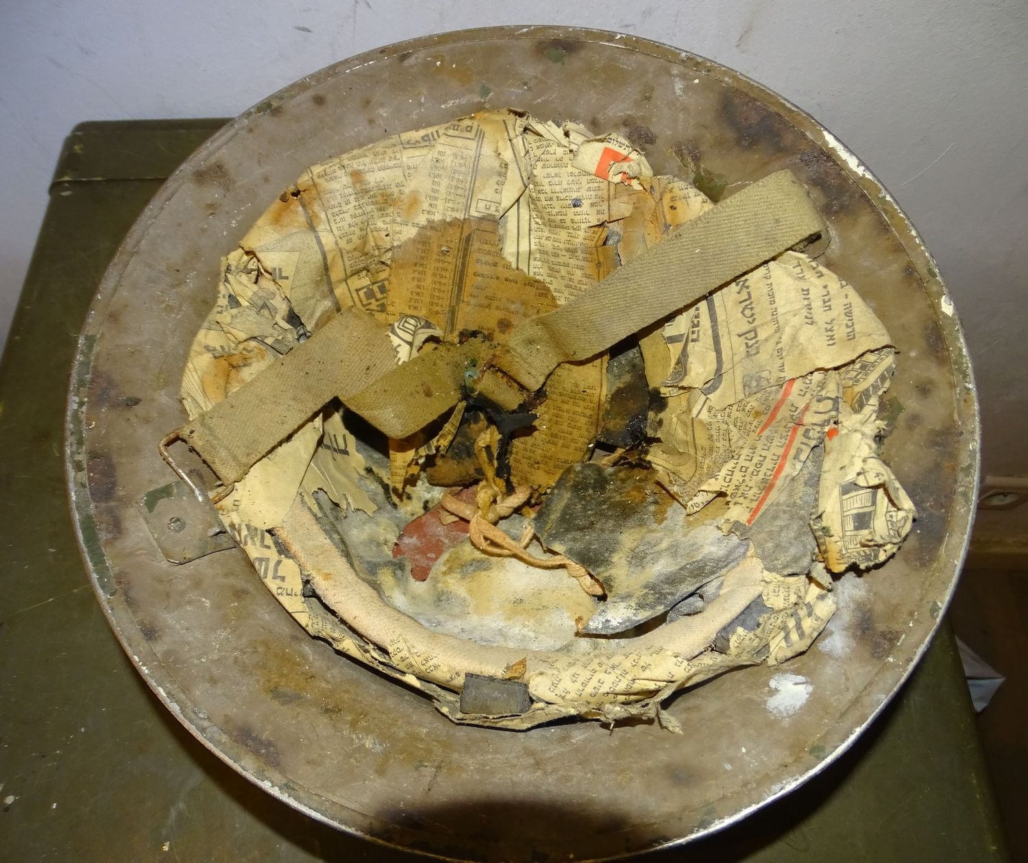 Casque Anglais  Mark II  8th armée /Israël Tsahal guerre de 6 jours 1967