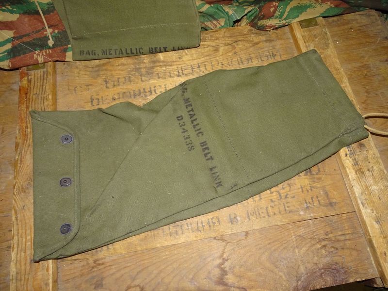 Sac à maillons Cal.50mitrailleuse Calibre 50 US Browning.