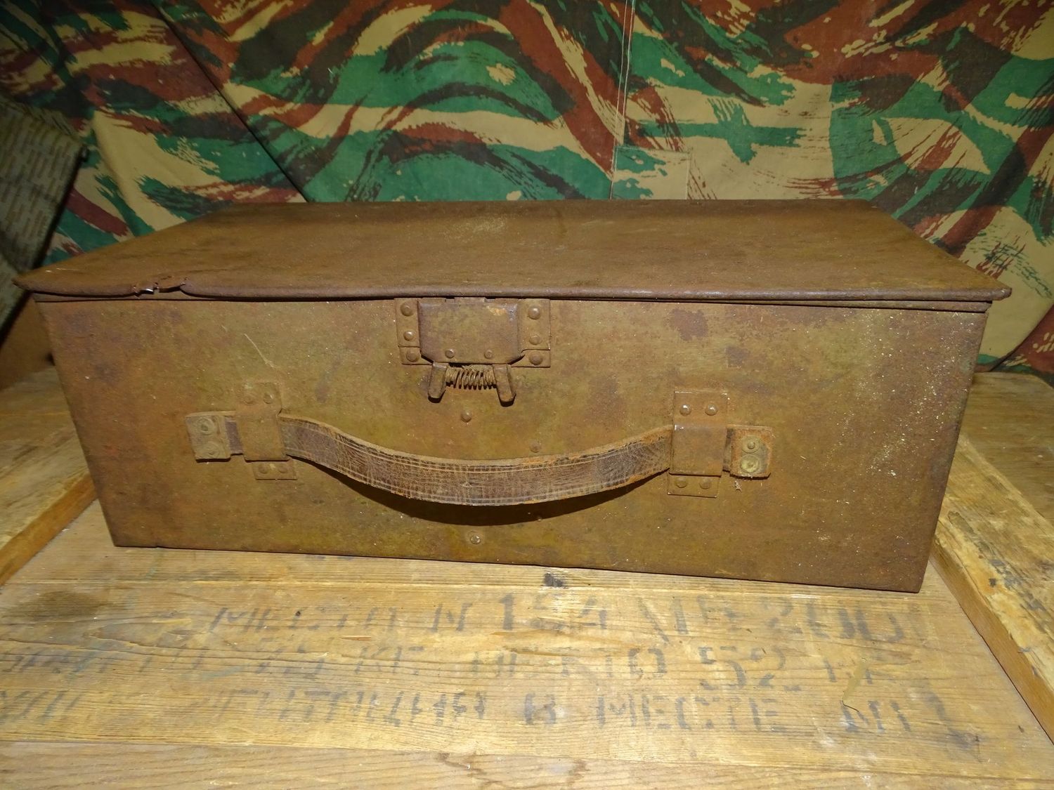 Rare Caisse de Chargeur Lewis Première Guerre Mondiale Britannique