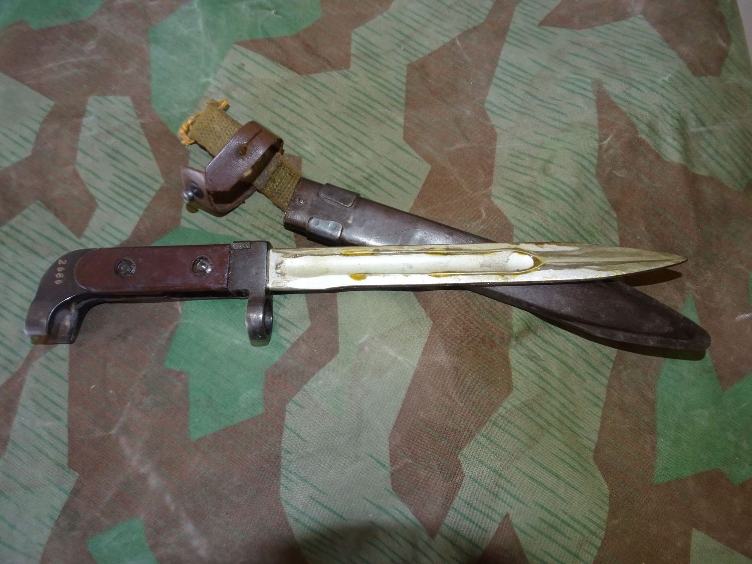 baionnette  AK-47 Bulgare second modèle