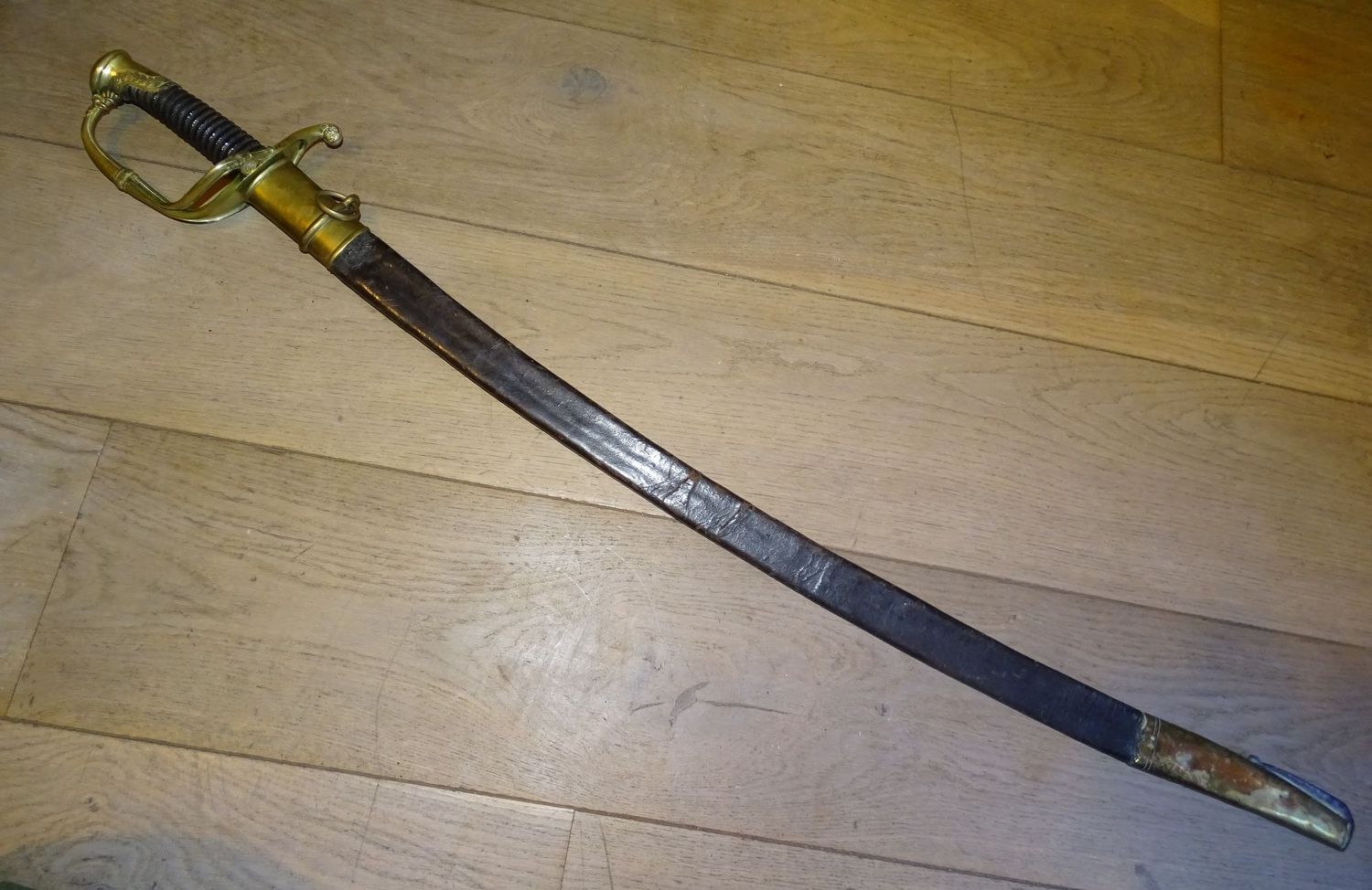 Sabre d'Officier d'Artillerie Modèle 1829 - Manufacture de Klingenthal, Second Empire, Bon État