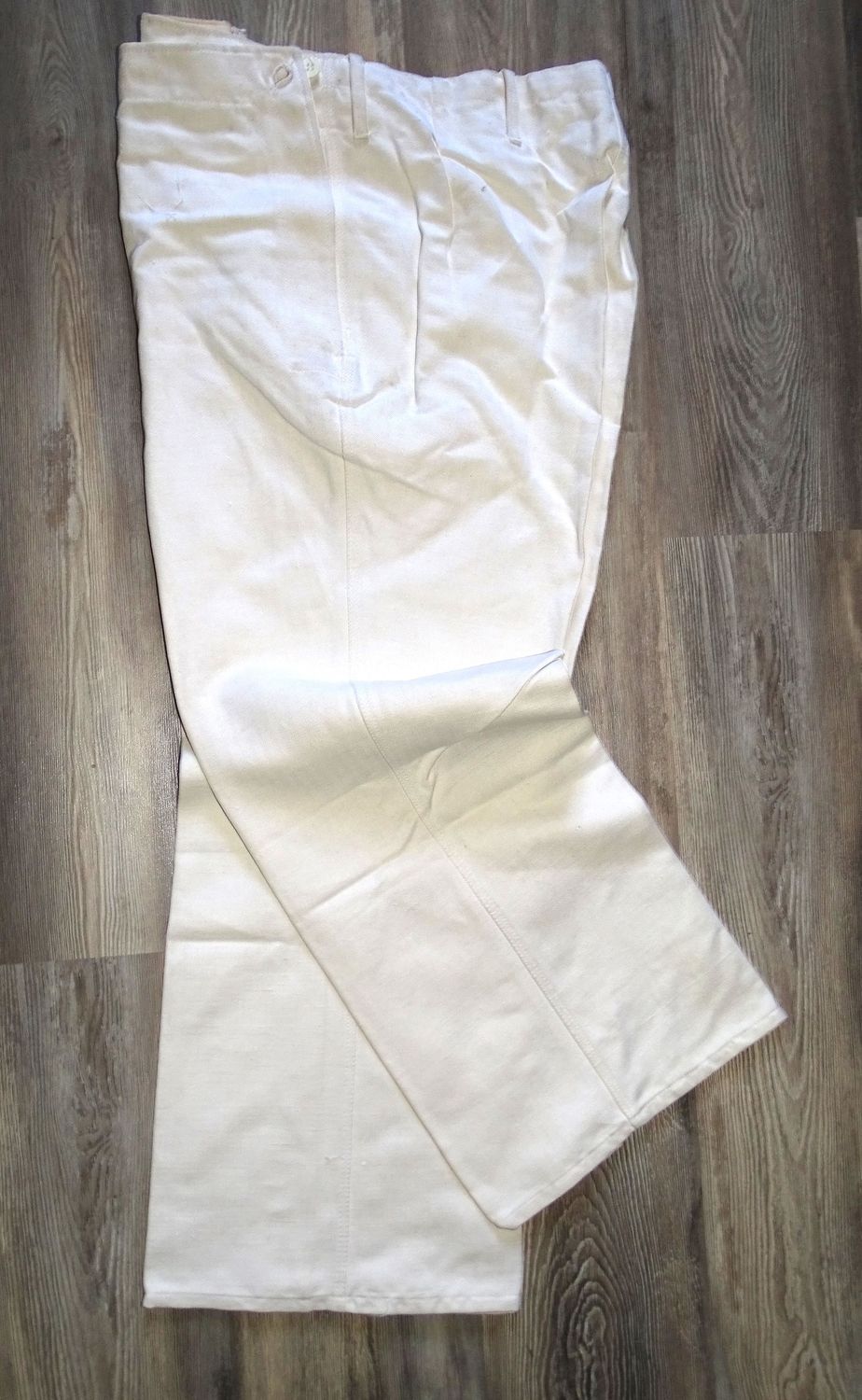 Pantalon à Pont de Travail Volkmarine Est-Allemande -idem Kriegsmarine  Pièce Rare g48/40eu