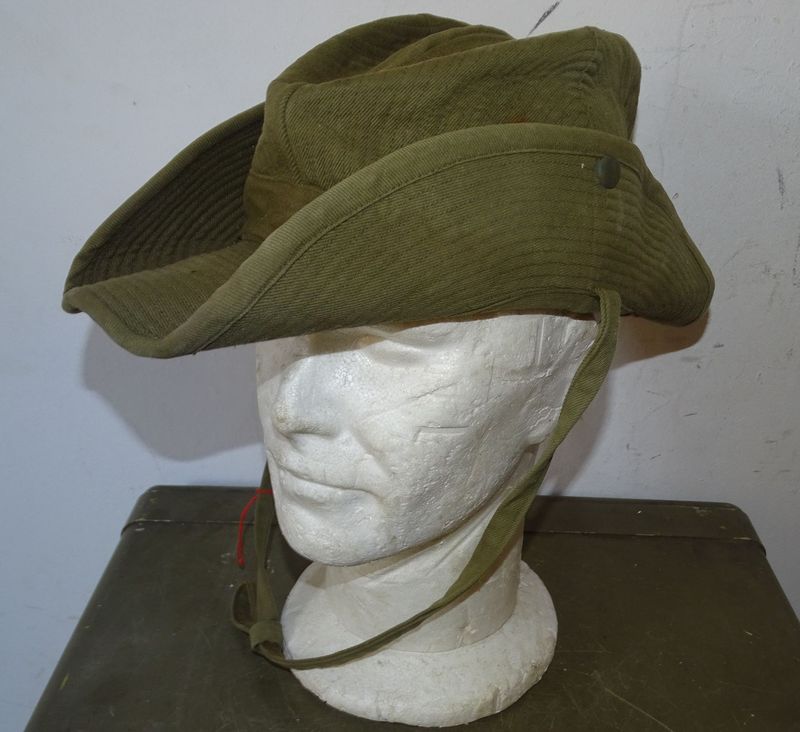 Chapeau de Brousse Français Modèle 1949 - Indochine/Algérie - Taille 58 - Bien Dans Son Jus