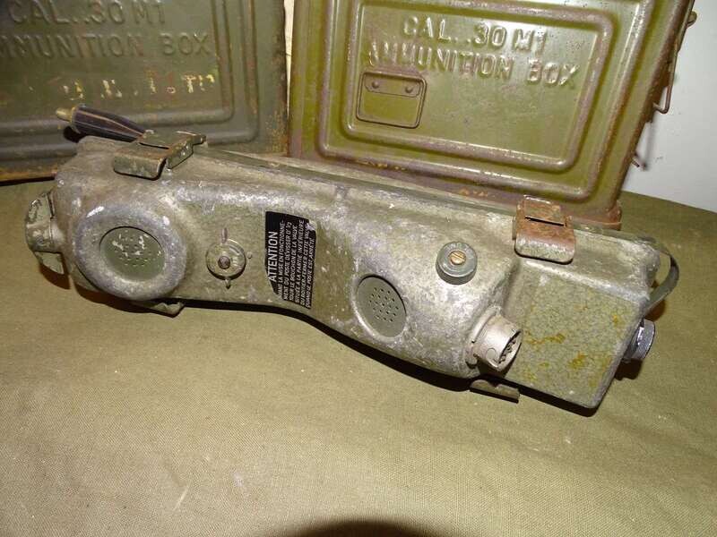 Téléphone de Campagne PP8 "Banane" Armée Française – Années 60