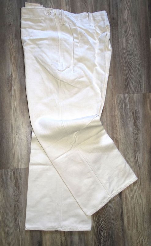 Pantalon à Pont de Travail Volkmarine Est-Allemande -idem Kriegsmarine Pièce Rare g48/40eu Pantalon à Pont de Travail Volkmarine Est-Allemande -idem Kriegsmarine Pièce Rare g48/40eu