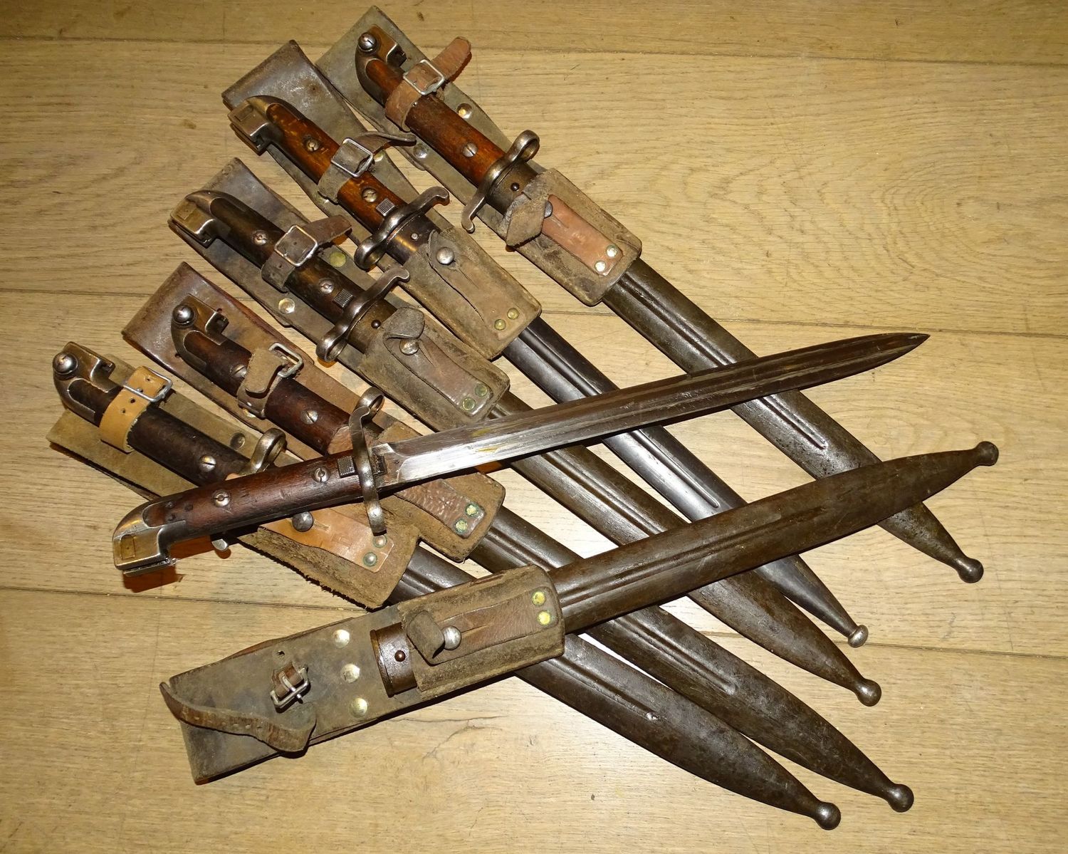 Baïonnette Mauser 1914 Carl Gustaf - Rare, bon état, Baïonnette Mauser 1914 Carl Gustaf - Rare, bon état,