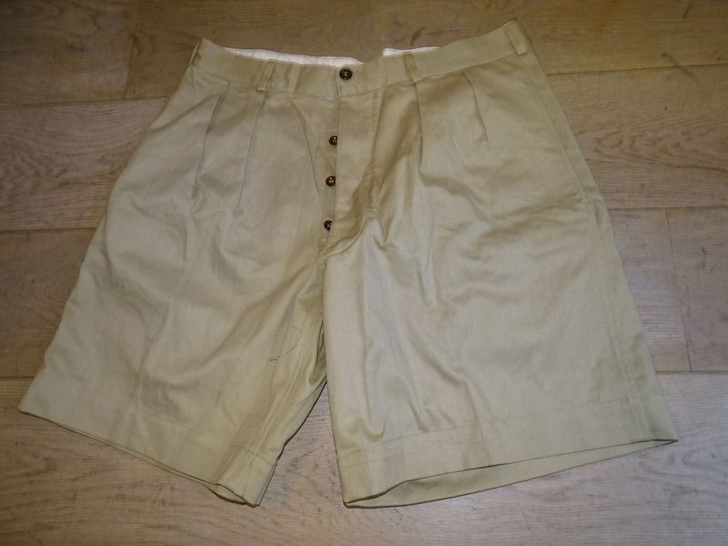 Short Militaire Français Indochine – Atelier F.T.E.O  – État Neuf