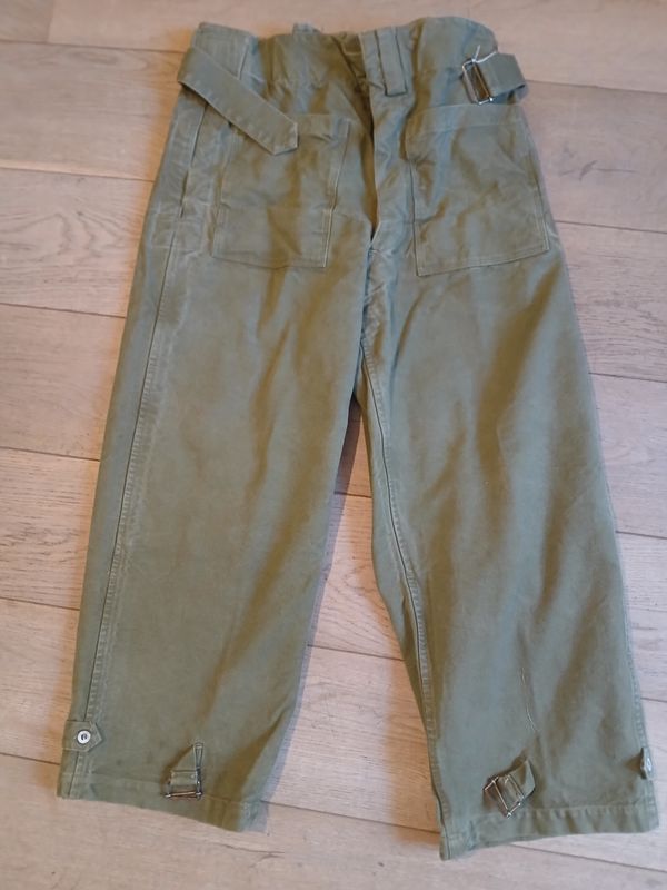 Pantalon Motocycliste Tankiste  DLM Modèle 1935 Taille 3