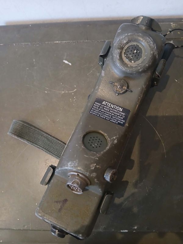 Téléphone de Campagne PP8 "Banane" Armée Française – Années 60