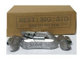 BEST STD 30G LEAD WHEEL WEIGHT/50 PER BOX