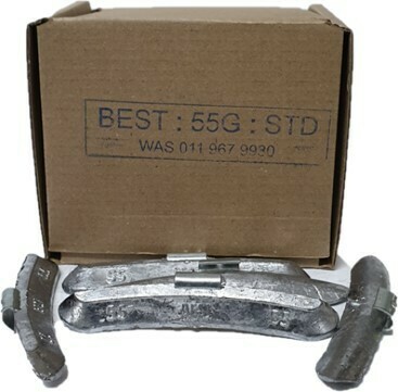 BEST STD 55G WHEEL WEIGHT/50 PER BOX