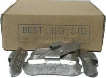 BEST STD 35LEAD WHEEL WEIGHT/50 PER BOX
