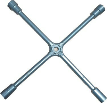 TRUCK 4-WAY WHEEL SPANNER, ULTRA HEAVY DUTY, 24X27X30X33