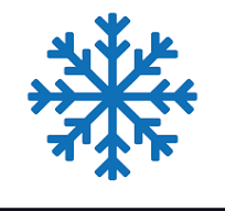 Snowflake icon or logo christmas and winter theme Vector Image