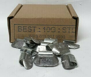 BEST STD 10G LEAD WHEEL WEIGHT/50 PER BOX