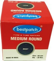 RO3/MEDIUM BEST TUBE PATCH 60MM, 30/BOX,