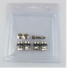 SET OF 4 COMPLETE FLUSH MOUNT VALVES