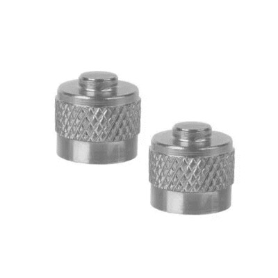 DOME METAL VALVE CAP (100) SHORT SKIRT