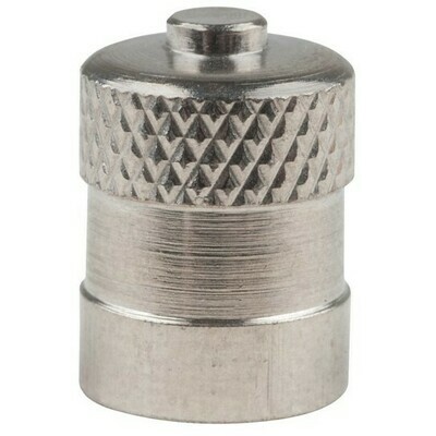 DOME METAL VALVE CAP (50) LONG SKIRT