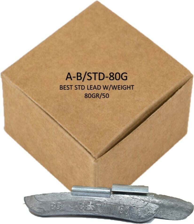 BEST STD LEAD W/WEIGHT 80GR/50
