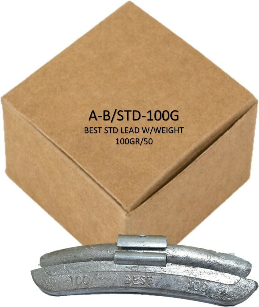 BEST STD LEAD W/WEIGHT 100GR/50