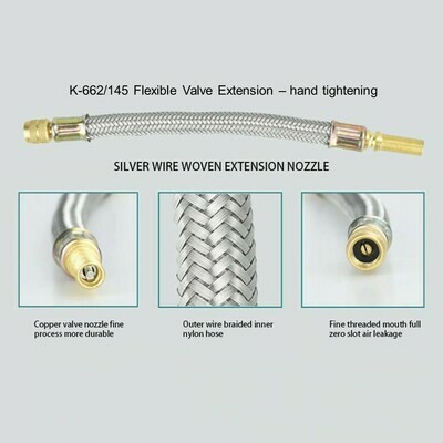 145mm Flexible Valve Extensions