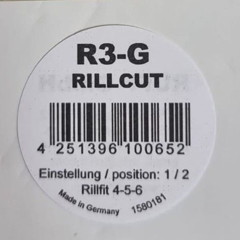 RILLCUT REGROOVING BLADES,R3/20