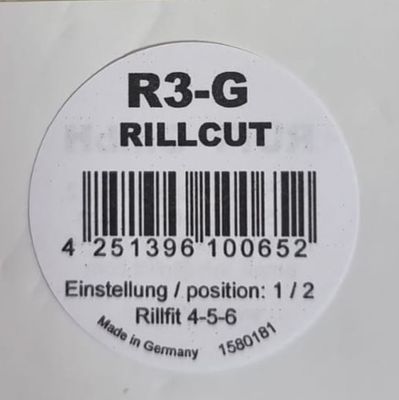 RILLCUT REGROOVING BLADES,R3/20