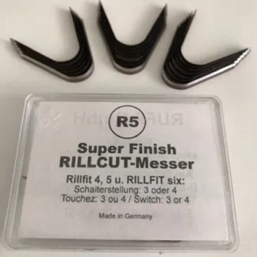 RILLCUT REGROOVING BLADES,R5/20